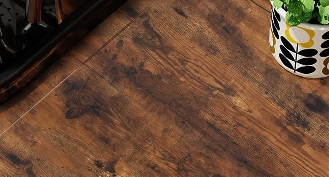 HOOBRO Bakers Rack with Pots Rack, Microwave Stand with Charging Station, Space-Saving Coffee Bar Industrial Bread Organizer, for Dining Room, Kitchen, Black and Rustic Brown BF15UHB01 HOOBRO