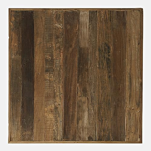 Jofran Reclamation 42" Rustic Reclaimed Solid Wood Square Counter Height Dining Table