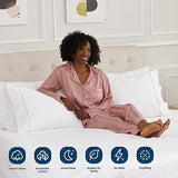 sunflower Extra Deep Pocket Twin Sheet Sets Fits 18"-24" in Deep Mattress -100% Cotton Twin Sheet Set, White Hotel Luxury Soft Breathable Sheet Sets for Twin Bed Deep Pocket sunflower