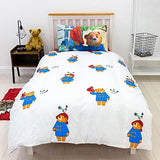 Paddington Bear Friends Single Duvet Cover Set Paddington Bear