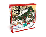 Buffalo Games - Charles Wysocki - Cocoa Break at The Copperfields - 500 Piece Jigsaw Puzzle Multi, 21.25"L X 15"W Buffalo Games