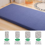 Gray2,100x190cm/39x75,Traditional Japanese Futon Cover Shikibuton Floor Futon Mattress Soft Skin-Friendly Protective Cover with Zipper Dust Cover Machine Wash Up to 3-8cm Deep Generic