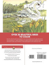 Adult Coloring Beautiful Birds Coloring Book (Adult Coloring Books: Animals) Dover Publications