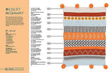 Mix and Match Modern Crochet Blankets: 100 patterned and textured stripes for 1000s of unique throws WoodArtSupply