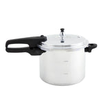 IMUSA 7 Quart Stovetop Aluminum Presure Cooker with safety valves for risk-free opening Imusa