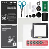 Brother Skitch PP1 4" x 4" Embroidery Machine with 40 Embroidery Threads and 200+ Accessories