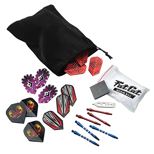 Viper Dart Caddy Solid Wood Wall Mounted Dart Holder / Stand, Displays 4 Sets of Steel or Soft Tip Darts, for all Sisal & Electronic Dartboards, Surrounds & Cabinets, Cinnamon Finish Viper