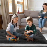 Lilypelle Japanese Floor Mattress Futon Mattress, Full Size 54"x 80" Foldable Roll Up Sleeping Tatami Mat Floor Lounger Guest Bed LILYPELLE