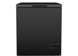 Frigidaire EFRF5003-BLACK Chest Deep Freezer-GARAGE-READY, 5.0 Capacity, Black-Adjustable Thermostat-Removable Vinyl Coated Wire Basket-Easy Defrost Drain, 5 cu ft Frigidaire