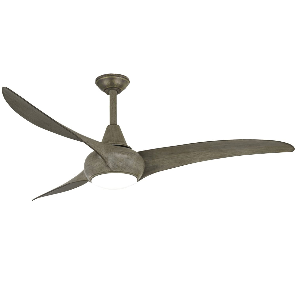 MINKA-AIRE F844-DRF Light Wave 52" Ceiling Fan with LED Lights & Remote, Driftwood MINKA-AIRE