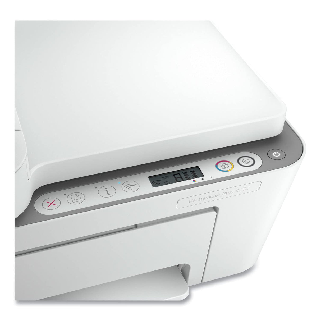 HP DeskJet Plus 4155 Wireless All-in-One Printer, Mobile Print, Scan & Copy, HP Instant Ink Ready, Auto Document Feeder, Works with Alexa (3XV13A) HP