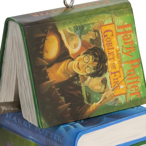 Hallmark Harry Potter Books and Wand Christmas Ornament Hallmark