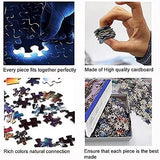 Jigsaw Puzzles 500 Pieces Books Into The Library Metal Tin She Goes Lose Her Mind and Find Her Soul Educational Puzzle Family Game Gift for Adults and Kids Perfect for Family or Dat Curteny