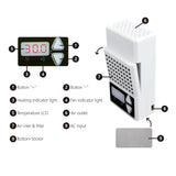 Filalab New Upgrade Mini Heater for 3D Printer, Resin 3D Printer Temperature Controller Heating Thermostat Temp Control forLCD DLP ELEGOO,ANYCUBIC,CREALITY LCD DLP 3D Printer Filalab