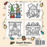 Cozy Girl Christmas Coloring Book: Bold and Easy Designs for Adults & Teens (Bold & Easy) WoodArtSupply