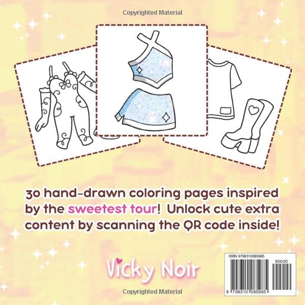Bold N’ Sweet Coloring Book: Relax and Unwind with Playful and Cute Fashion Moments (Bold and Easy) Majosta