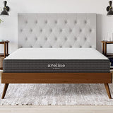 Modway Aveline Gel Infused Memory Mattress with CertiPUR-US Certified Foam, Queen, White Modway