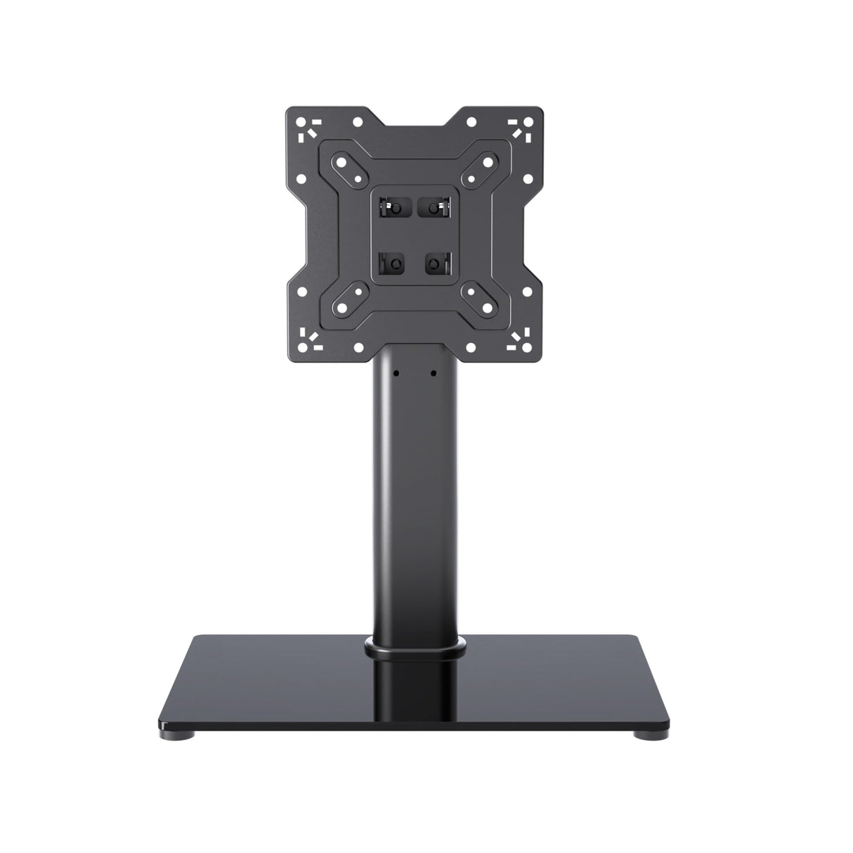 XINLEI Universal TV Stand Base, Table Top TV Stand for 17-43 Inch LCD/LED TVs, Height Adjustable Monitor Mount Stand with Tempered Glass Base Holds up to 88lbs VESA 200x200mm, TS103 XINLEI
