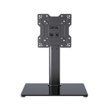 XINLEI Universal TV Stand Base, Table Top TV Stand for 17-43 Inch LCD/LED TVs, Height Adjustable Monitor Mount Stand with Tempered Glass Base Holds up to 88lbs VESA 200x200mm, TS103 XINLEI