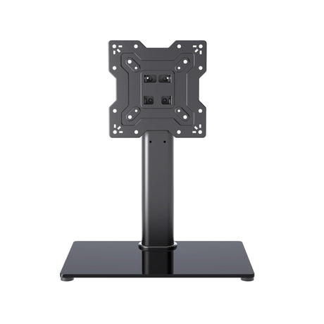 XINLEI Universal TV Stand Base, Table Top TV Stand for 17-43 Inch LCD/LED TVs, Height Adjustable Monitor Mount Stand with Tempered Glass Base Holds up to 88lbs VESA 200x200mm, TS103 XINLEI