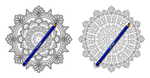 The Art of Mandala: Adult Coloring Book Featuring Beautiful Mandalas Designed to Soothe the Soul KAVNLON