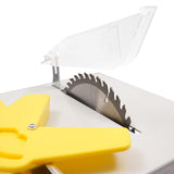 110V Multi-function Mini Table Saw, 750W Portable High Precision DIY Woodworking Cutter Handmade Tool,1000-10000RPM Electric Benchtop Table Polisher Grinder Saw Cutting Machine for Gem Jewelry Rock MUSESPANI