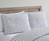 Stone Cottage - Full/Queen Quilt Set, Reversible Cotton Bedding with Matching Shams, Ideal Bedding Set (Willow Way Grey, Full/Queen) Stone Cottage