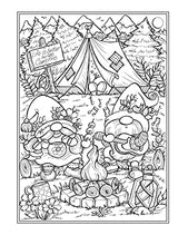 Creative Haven Gnome Sweet Gnome Coloring Book (Adult Coloring Books: Fantasy) Dover Publications