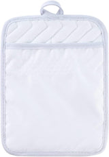 Sublimation Blanks 9"x7" Polyester/Cotton White Pot Holders with Sublimation Pocket DIY Set of 6 Tromic