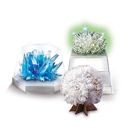 4M Kidzlabs Crystal Science Kit - DIY STEM Toys Lab Experiment, Educational Gift for Kids & Teens 4M