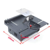 Portable Mini Table Saw | Small Wood Cutting Tool for Crafts, Hobbies, and Woodworking | 40MM Cutting Depth, Include Blade | Micro Table Saw for Home SABUIDDS
