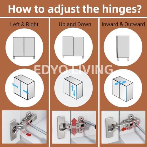 EDYO LIVING 31" Rustic Sideboard Buffet Cabinet with Metal Grid Decorated, Wood Accent Storage Credenza Cabinet, Console Table for Living Room, Hallway, Dining Room, Kitchen, Rustic Oak EDYO LIVING