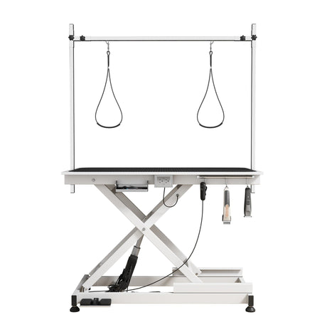 Super Deluxe Electric Pet Grooming Table, Height Adjustable HouseOfZazla
