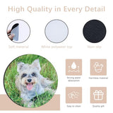 18 PCS Sublimation Coasters Blanks Bulk, 4x4 Inch Round Blank Cup Mat Rubber for Sublimation Transfer Heat Press Printing DIY Crafts ORJ