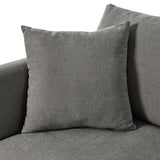 ERYE L-Shaped Corner Oversized Sectional Sofa Couch W/3 Pillows and and Curved Chaise Seat, Modern 4-Seaters Chenille Upholstered Convertible Sofa&Couch for Home Office Apartment Living Room ERYE