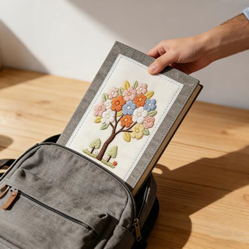 2026 New Embroidery Book Kit Embroidery Book Including a Complete Toolkit and Instructional Tutorial Embroidery Kit for Beginners and DIY Craft Lovers (1 Piece Set)