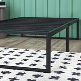 Zinus Lorelei 14 Inch Metal Platform Bed Frame, Mattress Foundation with Steel Slat Support, No Box Spring Needed, Easy Assembly, Twin, Black Zinus