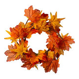 Glitzhome Wooden Welcome Sign for Front Door Rustic Farmhouse Wall Hanging Porch with 3 Changeable Floral Wreath, 42”H glitzhome