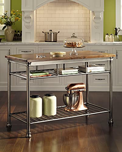 The Orleans Kitchen Island by Home Styles - WoodArtSupply