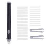 Electric Automatic Pencil Eraser, Rechargeable Electric Eraser for Drawing, Artist Eraser Rechargeable for Drafting, Painting, Sketching, Detailer Tool(Black) Zerodis