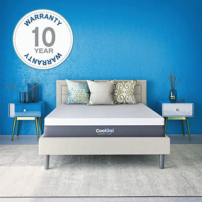 COOL GEL Classic Brands Ventilated Memory Foam 12-Inch Mattress | CertiPUR-US Certified | Bed-in-a-Box, Full