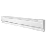 Cadet F Series 48" Electric Baseboard Heater (Model: 4F1000W, Part: 09954 ), 3415/2560 BTU, 240/208 Volt, 1000/750 Watt, White Cadet