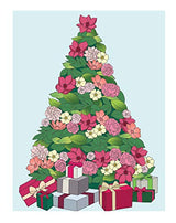 Creative Haven Christmas Florals Coloring Book (Adult Coloring Books: Christmas) Dover Publications