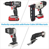 Powerextra 20V Max 6.0Ah Lithium Replacement Battery Compatible with Porter Cable PCC685L PCC680L Cordless Tools Batteries Powerextra