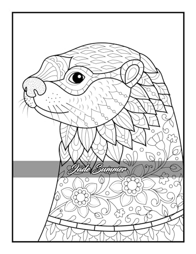 100 Animals: An Adult Coloring Book with Lions, Elephants, Owls, Horses, Dogs, Cats, and Many More! FILLBOSS