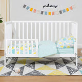 Davinci Union 4-in-1 Convertible Crib in White, Greenguard Gold Certified DaVinci