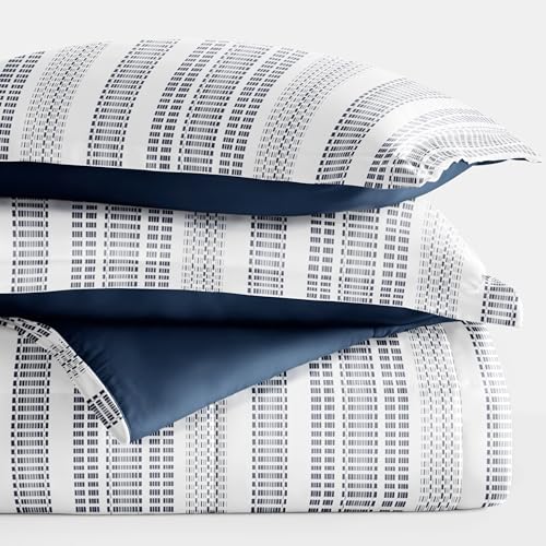 Linen Market Reversible Queen/Full Comforter Set (3 Piece) - Bring Luxury Home with Our Soft and Lightweight Down Alternative Comforters Queen Size - This Includes Your Comforter and 2 Pillow Shams Linen Market