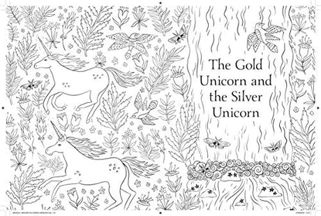 The Magical Unicorn Society Official Coloring Book Union Square Kids
