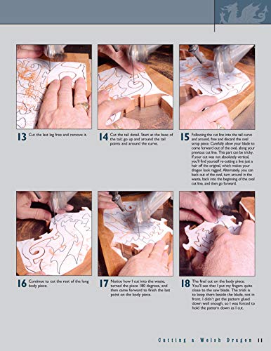 Fantasy & Legend Scroll Saw Puzzles (Fox Chapel Publishing) 29 Ready-to-Cut Patterns for Fantastic Creatures like Dragons, Gargoyles, Unicorns, Hydra, Phoenix, Griffin, Hippogriff, Mermaids, and More Fox Chapel Publishing