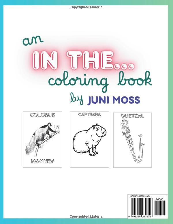 In the Jungle Coloring Book (an In The.... Coloring Book Series) WoodArtSupply
